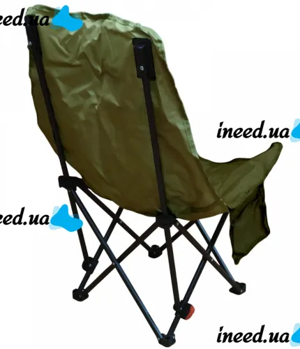 Раскладное кресло шезлонг Lesko DL-274 Green до 120 кг для кемпинга 160х55х60 см складной туристический лежак раскладушка в чехле Зеленый Ranger