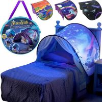 Дитячий намет тент для сну Dream Tents зоряне небо TNT - 16 для дитячого ліжечка, дитячий будиночок вінгвам для дітей на ліжко з сумкою перенесенням