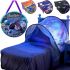 Детская палатка тент для сна Dream Tents Звездное небо TNT-16 для детской кроватки, Детский домик вингвам для детей на кровать с сумкой переноской