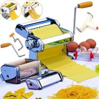 Настільна равіольніца Ravioli Maker Rainberg RB-911 Ручна локшинорізка машинка з насадками для приготування равіолі, локшини, пасти і для розкочування тіста 20x21 см