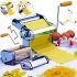 Настольная равиольница Ravioli Maker Rainberg RB-911 Ручная лапшерезка машинка с насадками для приготовления равиоли, лапши, пасты и для раскатки теста 20x21 см