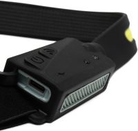 Налобный фонарик Bailong BL-G28 XPE COB 2 в 1 аккумуляторный светодиодный USB фонарик с креплением на голову с сенсором и датчиком движения YT200