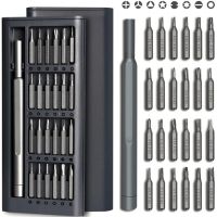 Набір викруток 25 в 1 Phillips Torx Hex Precision DIY з кейсом магнітні біти викрутки для ремонту телефонів міні-чохол набір інструментів викрутка