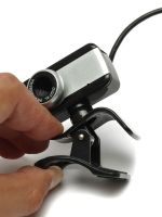 Провідна веб камера з мікрофоном Digital HD Camera RD517 640х480 універсальна зовнішня USB веб-камера на прищіпці для ПК комп'ютера і ноутбука Чорна