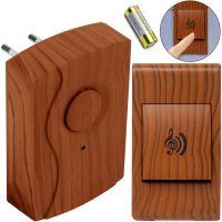 Luckarm A601 doorbell from a 220V Brown outlet wireless button signal transmitter and receiver from a 32-ring network for an entrance door up to 150 m