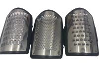Набір терок Soft Touch Container Grater Set 4 в 1 Ручна овочерізка, мультислайсер для нарізки овочів і фруктів зі змінними насадками і контейнером