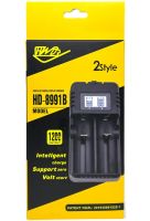 Battery Charger HD-8991B Universal charging for 18650 Li-ion batteries for 2 batteries with a screen from a Ni-MH and Ni-Cd outlet