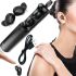 Бездротові Bluetooth навушники з кейсом Awei T5 Black вакуумні навушники-гарнітура з шумозаглушенням і мікрофоном блютуз в чохлі док-станція чорні