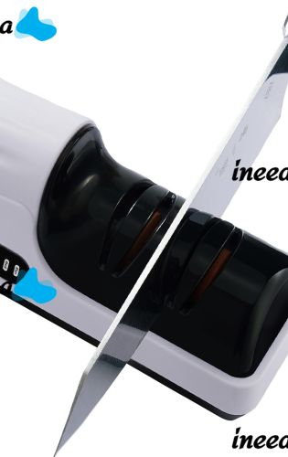 Електроточілка для ножів і кухонних ножиць Knife Sharpener LY-82 електрична точилка з акумулятором 1800мач верстат точило для заточування лез USB