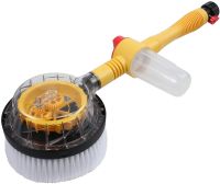 Обертається насадка для шланга Water Blast Cleaner Roto Brush MC - 1065 комплект для миття та чищення з щіткою з мікрофібри і резервуаром для авто