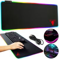 Gaming computer mouse pad Jedel MP-02 30x80 cm gaming surface with RGB backlight for PC and laptop computer mouse from USB XL-1747