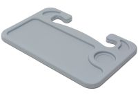 Car Table Borad AND-1-30 Portable Portable Organizer for Car Steering Wheel, Stand Bracket with Car Mount Grey AND130