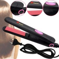 Iron curling iron for hair straightening Domotec MS-4908 45W straightener for styling and alignment with rapid heating, ceramic device forceps MS4908