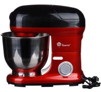 Stationary planetary harvester dough mixer Domotec MS-2052 with a metal bowl for 4 liters 3500W, Kitchen mixer meat grinder blender with nozzles Red