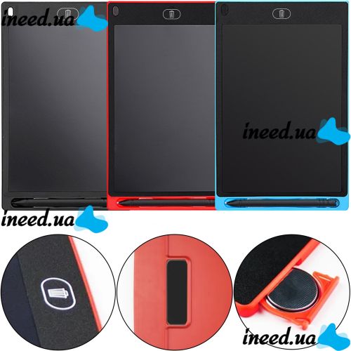 Графический LCD планшет для рисования DEX DWT-8516 портативный электронный цветной LED-планшет 8,5" с стилусом в комплекте magic sketchpad