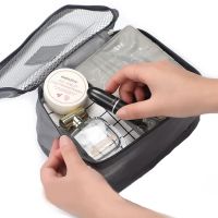 Набір дорожніх сумок органайзерів Secret Pouch 6 штук Сірі, чохли мішки для зберігання одягу у валізі, водонепроникні для подорожей laundry