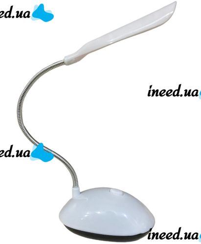 Настольная светодиодная гибкая лампа LED Desk Light X-7188 на батарейках, Беспроводной настольный мини светильник с механическим выключателем BL-7188