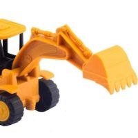 Дитяча іграшка екскаватор з рухомим ковшем Engineering Veicle Truck Sy686b - 613 іграшковий бульдозер машинка 17х7.5х8. 5 см для дітей Жовтий