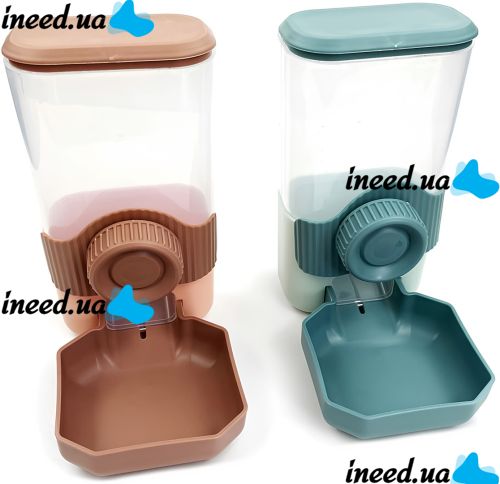Автоматична годівниця для домашніх тварин Pet Feeder SH-MA1 900 мл підвісна розумна миска з автоматичним дозатором корму для котів і собак