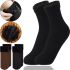 Універсальні жіночі термо шкарпетки Thermal Fashion Socks XD-01 35-41 розмір з начосом, утеплені зимові шкарпетки на хутрі, Пара шкарпеток XD-02