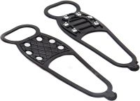 Ice climbers with full metal spikes for shoes size 36-45, rubber overlays for shoes with metal spikes for walking on ice and snow