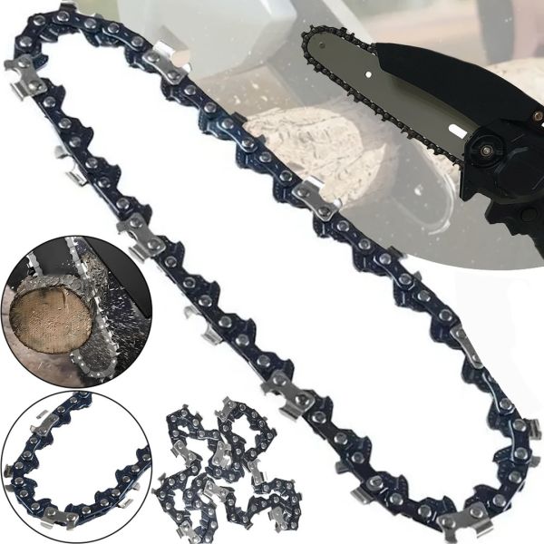 Additional chain for a 4" inch 10 cm tire for a cordless mini saw Saw Chain THO M-8009 3/4" pitch, chain for an electric saw 28 links 14 teeth