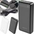 External Battery Power Bank Borofone BJ19A 20000mAh PD20W+QC3.0 with Fast Charging, Portable Charger Battery 2 Outputs
