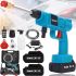 Бездротова мийка високого тиску Makita DHW060ZK 24V 5Ah 2 акумулятора, акумуляторна міні Автомийка з кейсом, розпилювач Макіта для авто