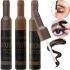 Ministar Brow Tattoo Black Black Waterproof Tint Paint with Tattoo Effect for eyebrow highlighting, Marker Gel #102 10 ml for eyebrow tattooing