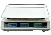 Торговые электронные весы Domotec MS-228 до 50 кг 6V точность деления 5гр, Настольные весы Домотек для торговли от сети от аккумулятора