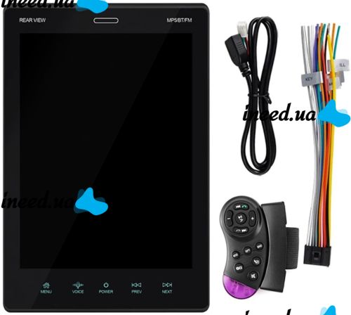 Автомагнітола 2din Tesla Style 9520 Wi-Fi Bluetooth USB GPS Магнітола Android з сенсорним екраном 9.5 дюймів і пультом на кермо в машину RAM 128 Мб