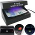 Ультрафіолетовий Автоматичний детектор валют Money Detector AD-118AB AC-220V, УФ лампа для швидко перевірки грошей купюр працює від мережі Чорний