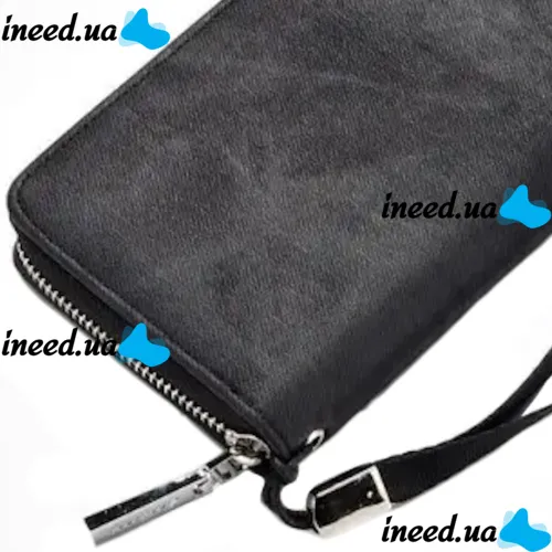 Baellerry Denim S1514 Black Black Men's Clutch Wallet Wallet Wallet Wallet