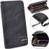 Мужской кошелек клатч портмоне барсетка Baellerry Denim S1514 Black Черный