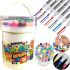 Professional Sketch Marker Set Creative Acrylic Marker 36 Pieces for Drawing in a Bucket, Acrylic Markers Markers Liners AND635-36 Colors