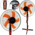 Підлоговий вентилятор Domotec MS-1620 з таймером 44 см stand fan Timer 17" 40W