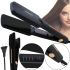 Mozer MZ-7082 professional hair straightener flat iron with temperature control, Mozer hair flat iron Black