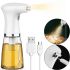 Xiaomi PUP-002 240ml Automatic Electric Oil Sprayer , Kitchen Rechargeable Spray Vinegar Sauce Sprayer with USB Backlight