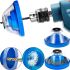 Насадка пилозбірник Electric Drill Cover Тундра для збору пилу при свердлінні для дрилі шуруповерта перфоратора, пиловловлювач для свердел 4-10мм