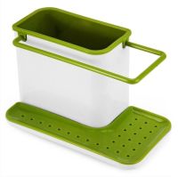 Кухонний органайзер для мийних засобів на раковину Kitchen Shelf Sink Tidy 3 в 1, Універсальний органайзер для кухонного приладдя на мийку