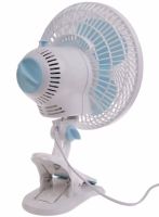 Atlafa AT-F2506 Table Mini Clip-on Fan 2 modes of operation, WX707 Air Cooler with clip-on clip 2 speeds mains power White