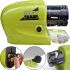 Desktop sharpener for sharpening polishing knives and scissors Swift Sharp WJ24 from batteries, Electric knife sharpener for a knife on batteries Green