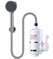 Delimano RY-004 Instant Water Heater with Shower, Bottom Connection, 3000W Electric Digital Water Heater with Showerhead, 220V