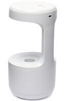 Антигравітаційний зволожувач повітря Anti Gravity Humidifier 800 мл портативний крапельний міні дифузор зі зворотним потоком і підсвічуванням Білий