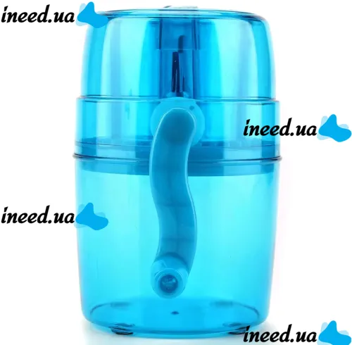 Handheld Ice Shaver RD-125 500ml mechanical mini ice crusher 20x13.5x11cm portable vertical ice maker for cocktails and drinks