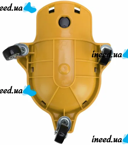 Knee Blades 1603 protective roller kneepads for construction work, knee protection with swivel wheels for flooring repairs