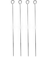 Kaminer BQ018 18 in 1 grill and barbecue utensil set for barbecue, fork tongs knife stainless steel skewers in Lesko case
