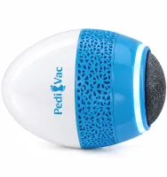 Pedi Vac R1-4921 Electric Foot File: Rechargeable Pumice Grinder for Cleaning Heels and Removing Calluses, with a USB-Powered Vacuum Cleaner