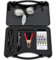 Bailong ZJ-HW006 Spotlight Charging Station with Remote Control, Lantern with String Lights on a Tripod, Featuring a Power Bank and Solar Panel, Powered by a Battery and Cigarette Lighter