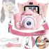 Children's Digital Camera Smart kids Kitty XO XJ01 with Selfie Camera and Video Shooting 600mAh, Camera Kitty 2" with Built-in Games for Children Pink